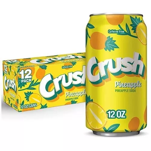 Cans Crush Pineapple 355ML